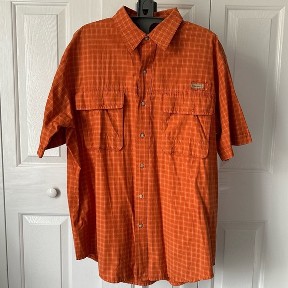 Timberland Turbo Dry Button Down Plaid Shirt - Picture 1 of 5